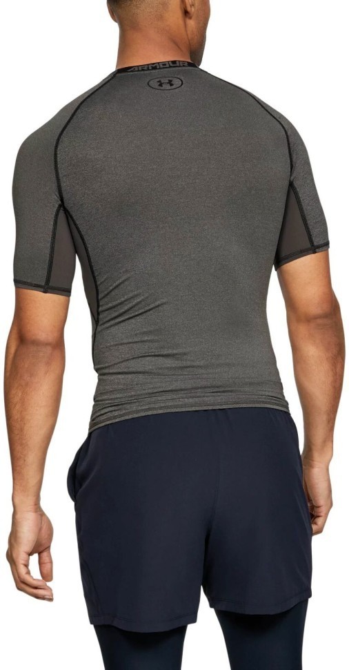 Футболка Under Armour компрессионная UA HG ARMOUR SS 1257468-090 в Екатеринбурге  в Екатеринбурге 