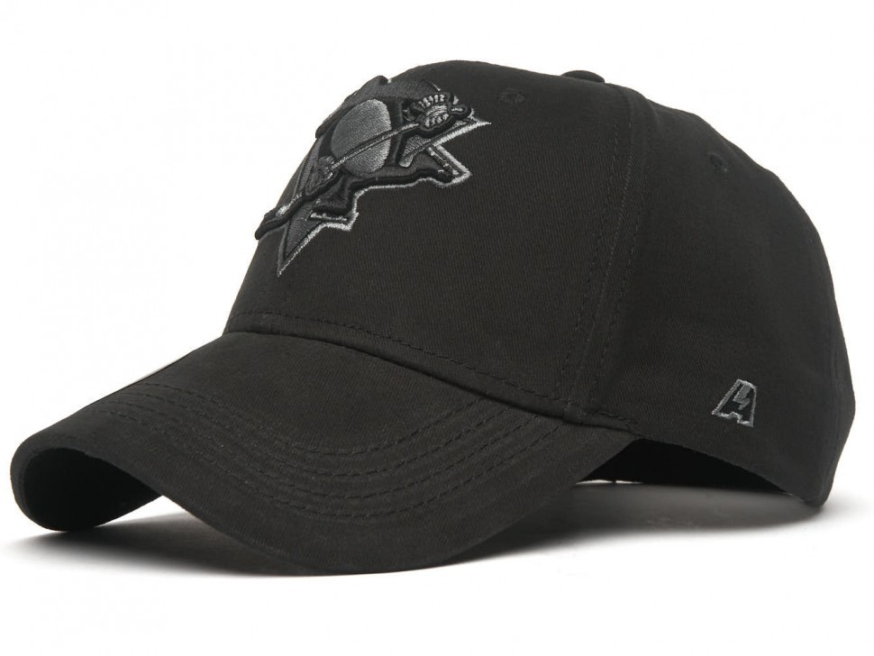 Бейсболка ATRIBUTIKA & CLUB Pittsburgh Penguins, черн. 31595 в Екатеринбурге в Екатеринбурге