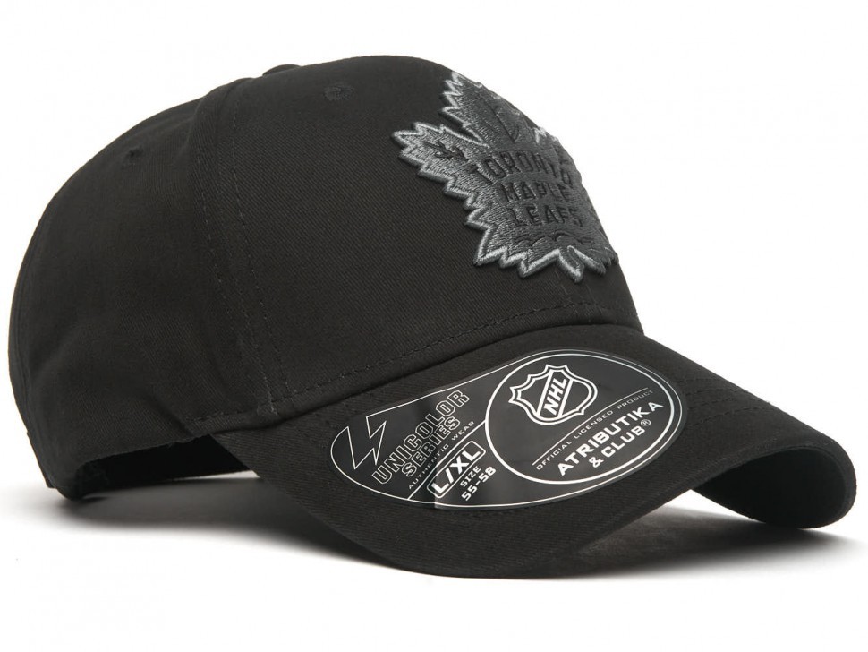 Бейсболка ATRIBUTIKA & CLUB Toronto Maple Leafs, черн. 31598 в Екатеринбурге в Екатеринбурге