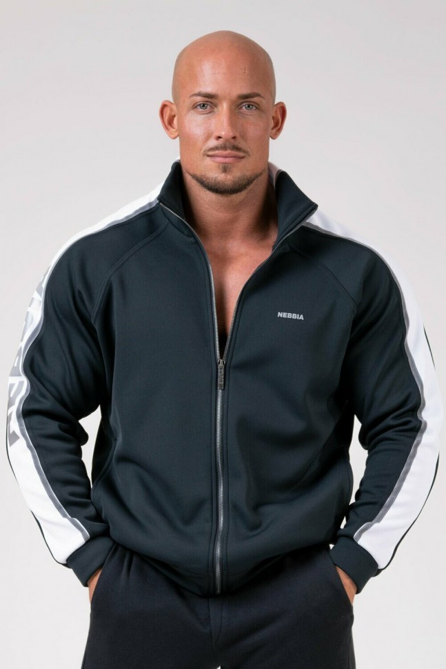 Кофта Nebbia Iconic jacket of Champions 176 black в Екатеринбурге  в Екатеринбурге 