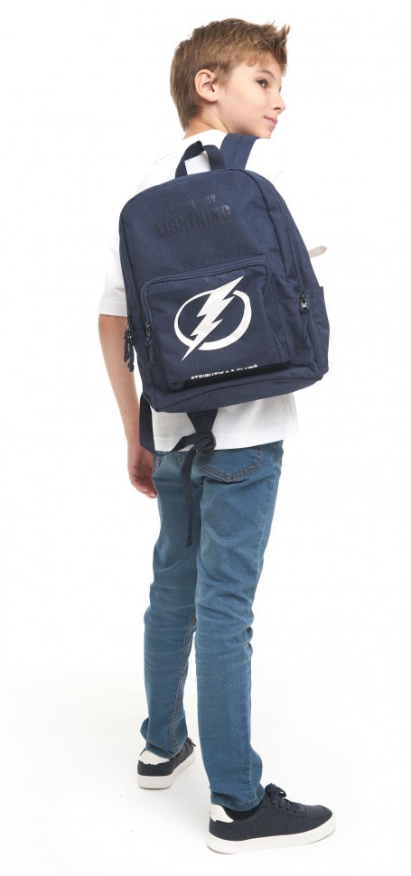 Рюкзак ATRIBUTIKA & CLUB детский Tampa Bay Lightning, син. 58181 в Екатеринбурге  в Екатеринбурге 