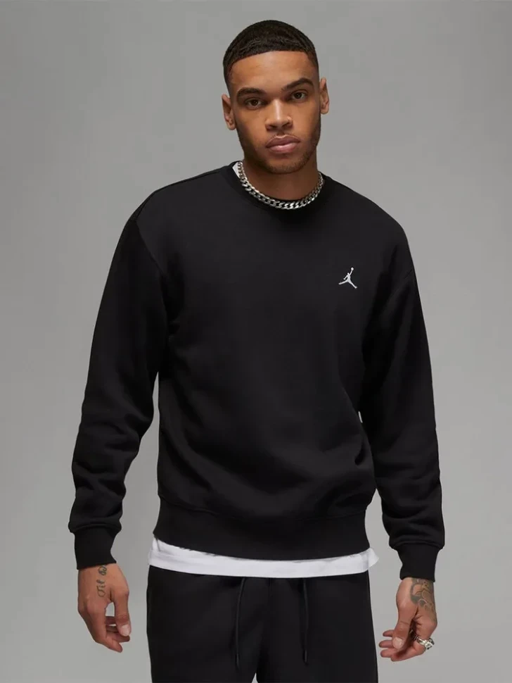 Свитшот Nike Jordan M J Ess Flc Crew FJ7776-010 в Екатеринбурге  в Екатеринбурге 