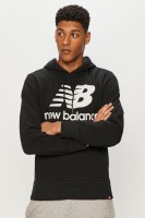 Толстовка New Balance NB Essentials Stacked Logo Po Hoodie MT03558-BK в Екатеринбурге  в Екатеринбурге 