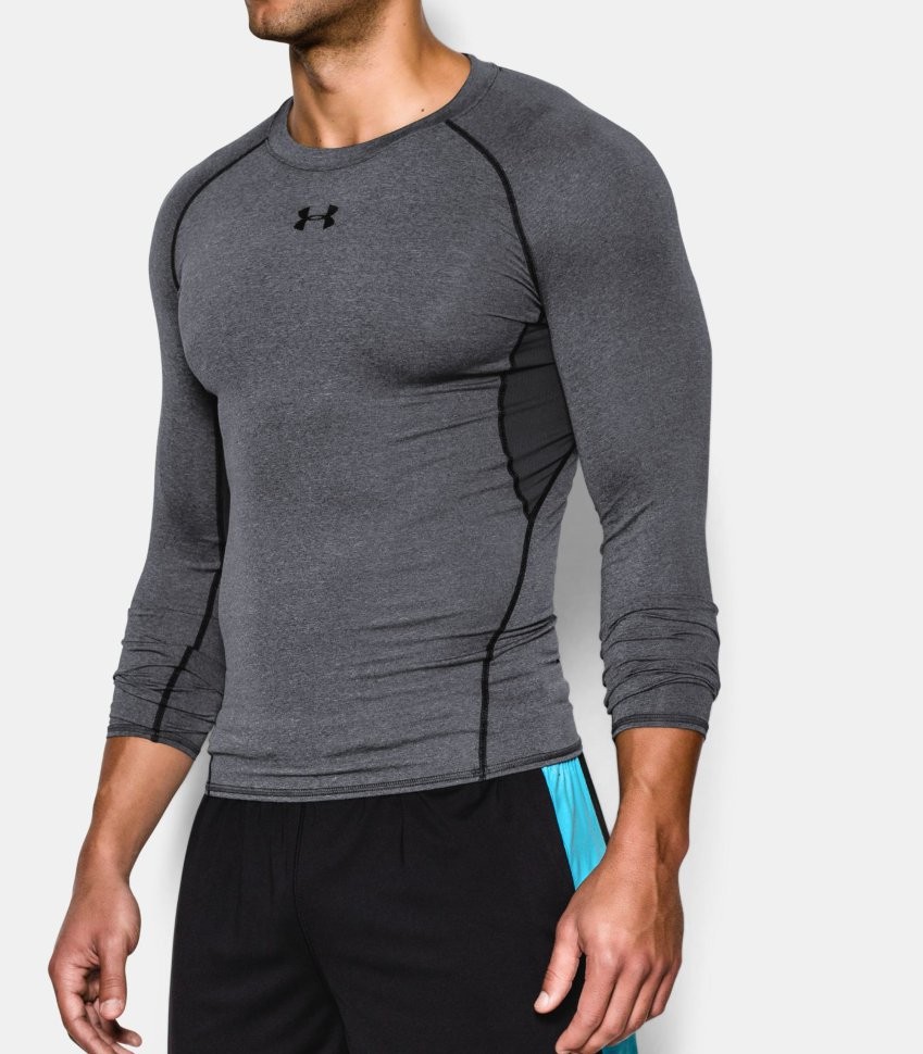 Рашгард Under Armour с длинным рукавом UA HG ARMOUR LS-CBH 1257471-090 в Екатеринбурге  в Екатеринбурге 