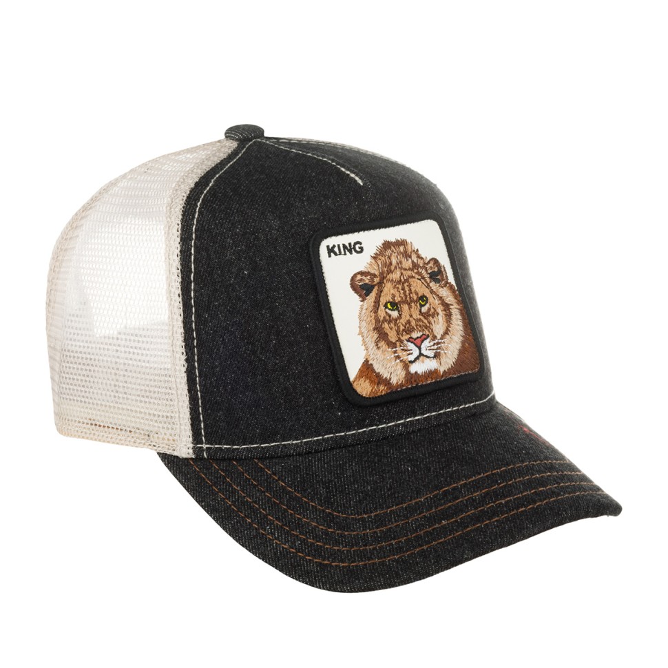 Бейсболка GOORIN BROTHERS Animal Farm King 101-0388 (темно-серый) 91-648-05-00 в Екатеринбурге в Екатеринбурге