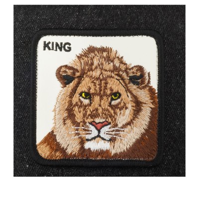 Бейсболка GOORIN BROTHERS Animal Farm King 101-0388 (темно-серый) 91-648-05-00