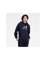 Толстовка New Balance Essentials Stacked Logo French Terry Hoodie MT31537-BK в Екатеринбурге  в Екатеринбурге 