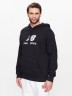 Толстовка New Balance Essentials Stacked Logo French Terry Hoodie MT31537-BK в Екатеринбурге в Екатеринбурге