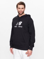 Толстовка New Balance Essentials Stacked Logo French Terry Hoodie MT31537-BK в Екатеринбурге  в Екатеринбурге 