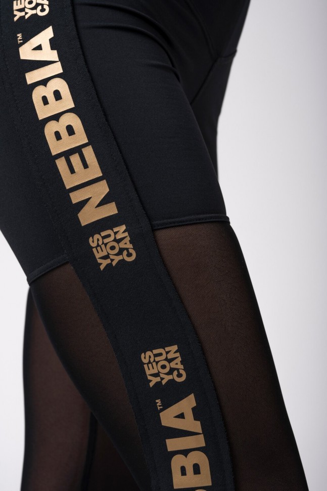 Лосины Nebbia 829 Gold Mesh в Екатеринбурге  в Екатеринбурге 