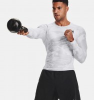 Лонгслив Under Armour UA HG IsoChill Comp Print LS 1361523-100 в Екатеринбурге в Екатеринбурге