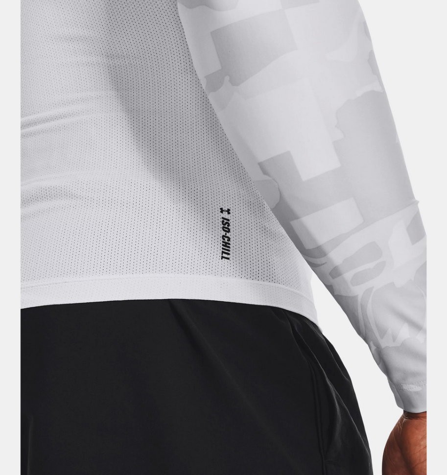 Лонгслив Under Armour UA HG IsoChill Comp Print LS 1361523-100 в Екатеринбурге в Екатеринбурге