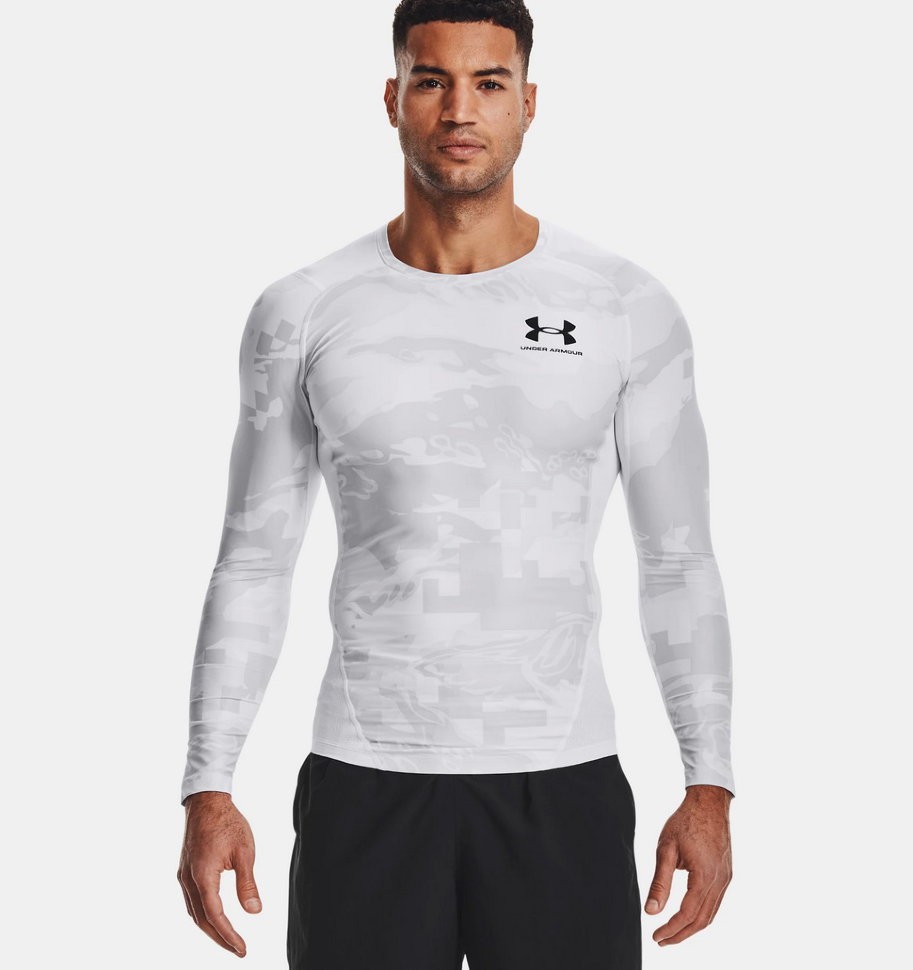 Лонгслив Under Armour UA HG IsoChill Comp Print LS 1361523-100 в Екатеринбурге в Екатеринбурге