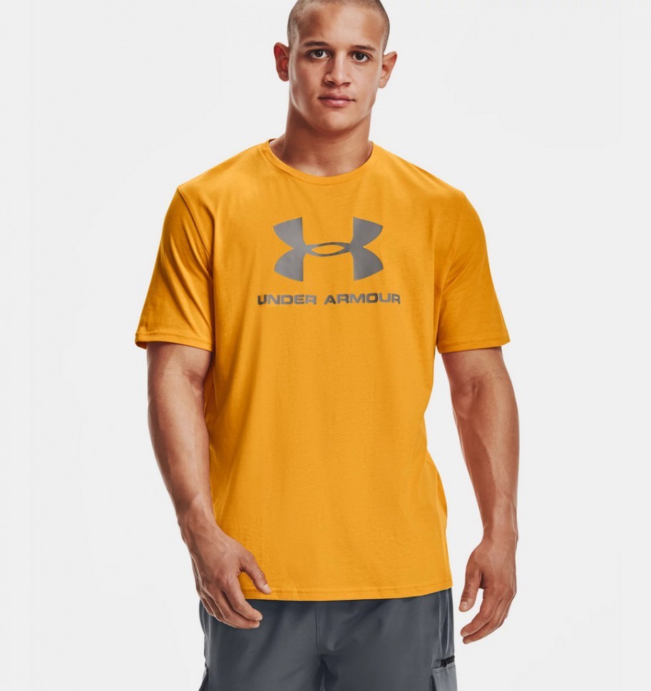 Футболка Under Armour UA SPORTSTYLE LOGO SS 1329590-755 в Екатеринбурге  в Екатеринбурге 