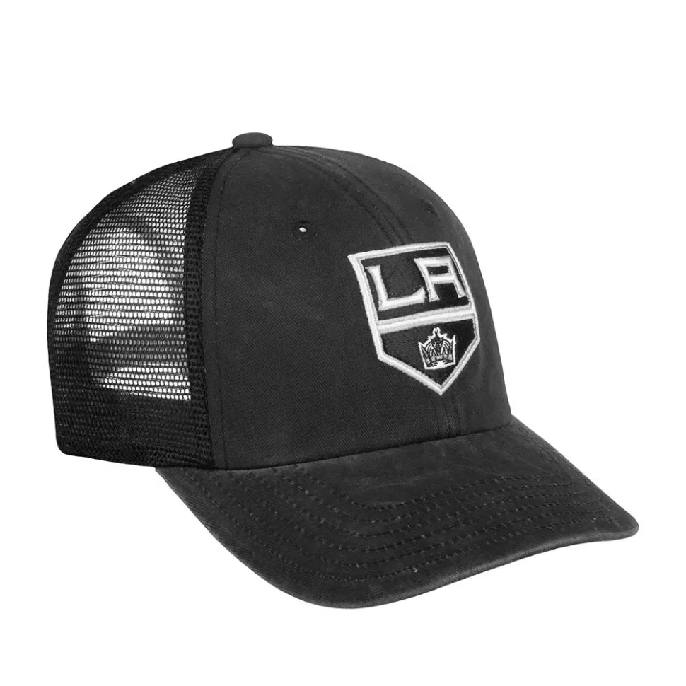 Бейсболка AMERICAN NEEDLE 41152B-LAK Los Angeles Kings Raglan Bones (черный) 06-429-09-00 в Екатеринбурге в Екатеринбурге