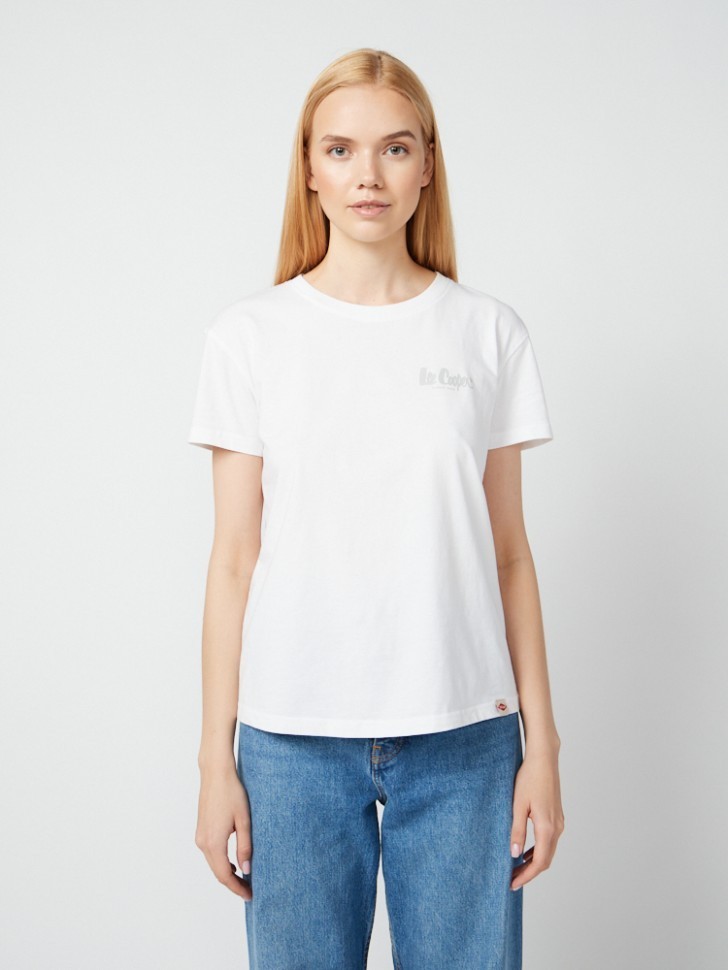 Футболка Lee Cooper MT4A122270BSLC3/WHT в Екатеринбурге  в Екатеринбурге 