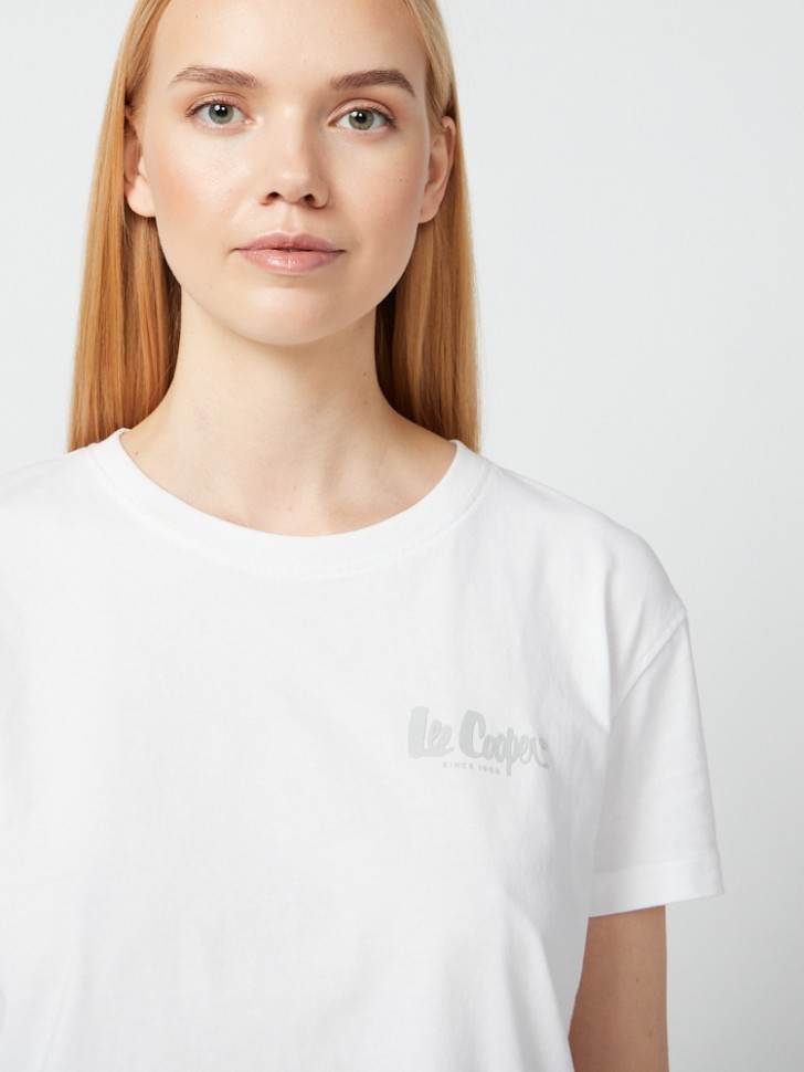 Футболка Lee Cooper MT4A122270BSLC3/WHT в Екатеринбурге  в Екатеринбурге 