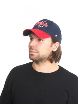 Бейсболка ATRIBUTIKA &amp; CLUB Washington Capitals, син.-красн. 31221