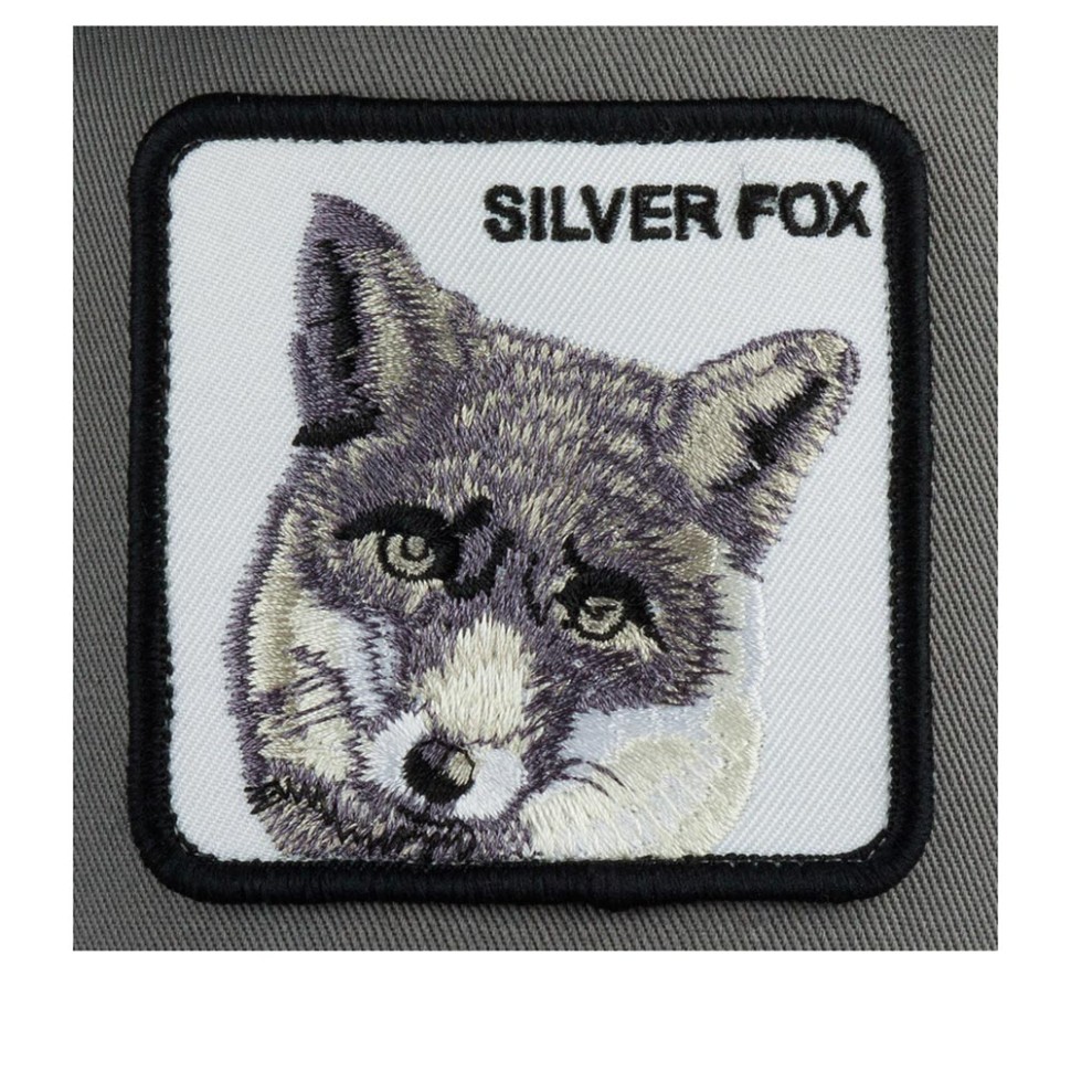 Бейсболка GOORIN BROTHERS ANIMAL FARM SILVER FOX 101-0390 (серый) 91-650-08-00 в Екатеринбурге в Екатеринбурге