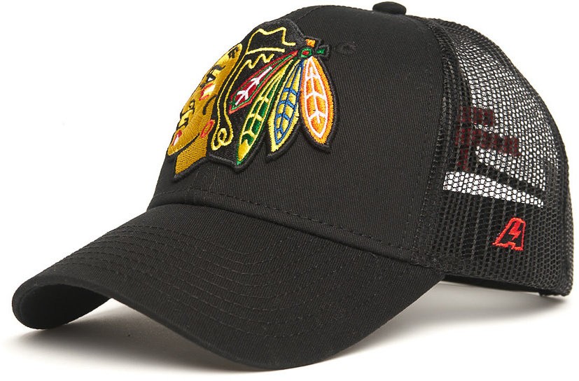 Бейсболка ATRIBUTIKA & CLUB Chicago Blackhawks, черн. 28165 в Екатеринбурге  в Екатеринбурге 