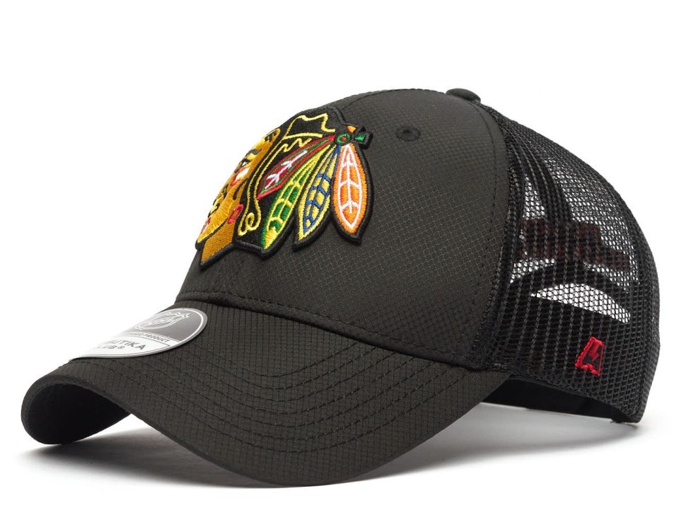 Бейсболка ATRIBUTIKA&CLUB Chicago Blackhawks, черн. 31713 в Екатеринбурге  в Екатеринбурге 