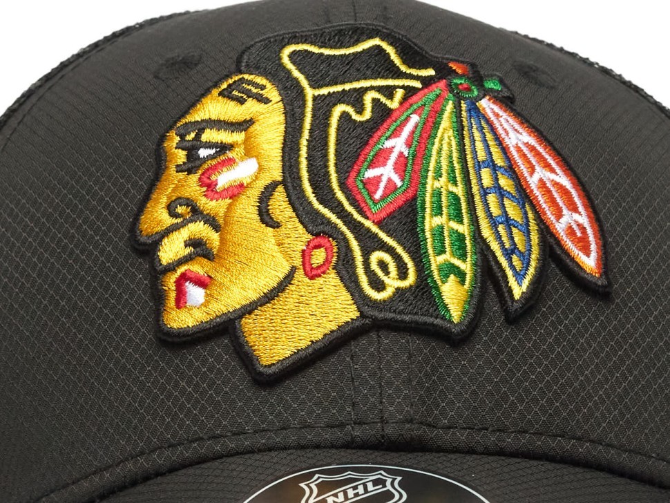 Бейсболка ATRIBUTIKA&CLUB Chicago Blackhawks, черн. 31713 в Екатеринбурге  в Екатеринбурге 