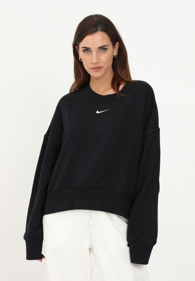 Толстовка Nike W Nsw Phnx Flc Oos Crew DQ5761-010 в Екатеринбурге  в Екатеринбурге 