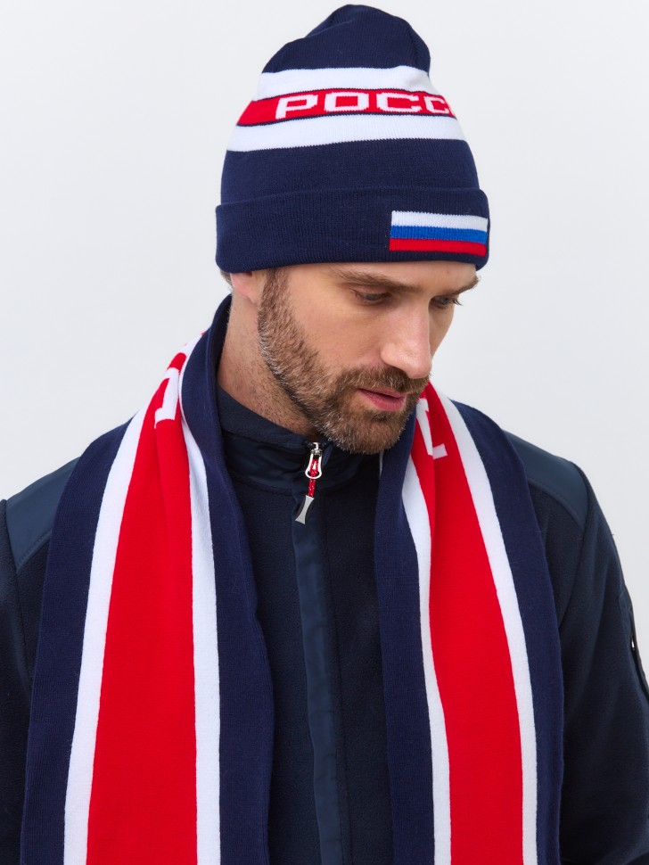 Шапка RusTeam 70M-RT-1833/1синийбезпумпона