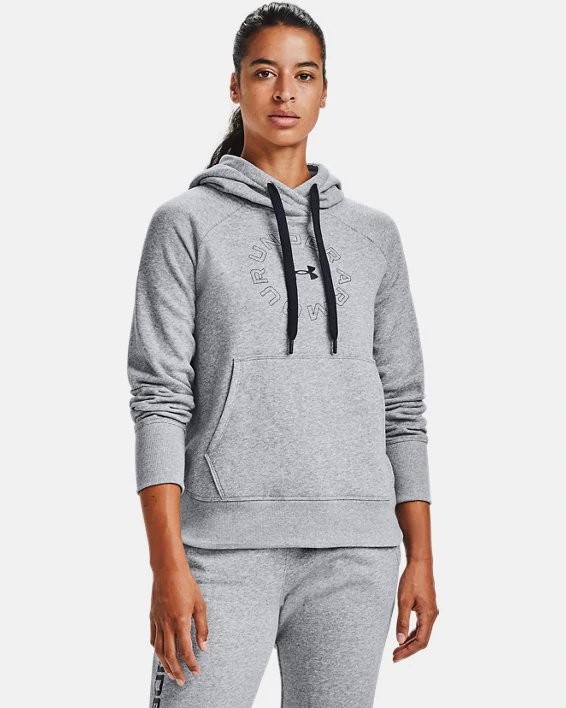 Толстовка Under Armour Rival Fleece Metallic Hoodie 1356323-035 в Екатеринбурге  в Екатеринбурге 