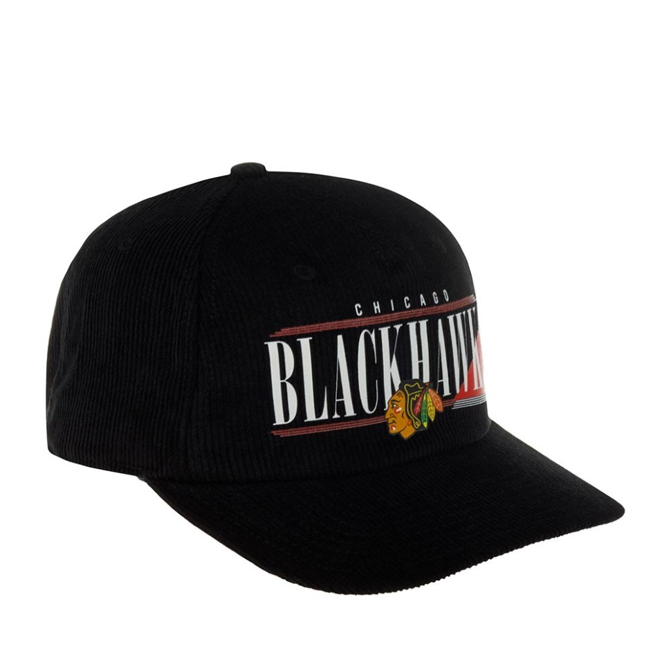 Бейсболка AMERICAN NEEDLE 45082A-CBH Chicago Blackhawks Printed Cord NHL (черный) 06-728-09-00 в Екатеринбурге  в Екатеринбурге 