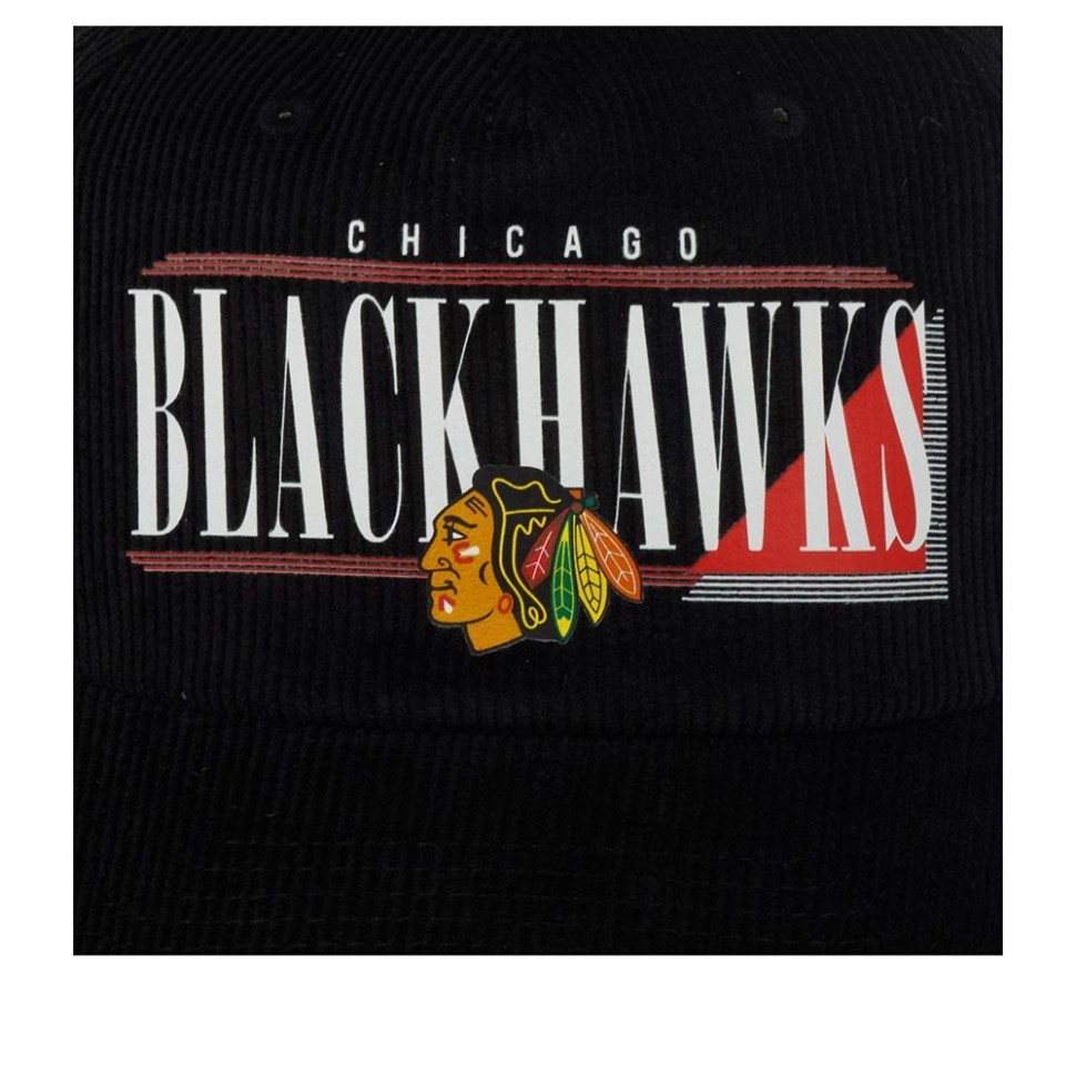 Бейсболка AMERICAN NEEDLE 45082A-CBH Chicago Blackhawks Printed Cord NHL (черный) 06-728-09-00 в Екатеринбурге  в Екатеринбурге 