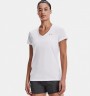 Футболка Under Armour Tech Short Sleeve V Neck 1255839-100