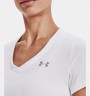 Футболка Under Armour Tech Short Sleeve V Neck 1255839-100