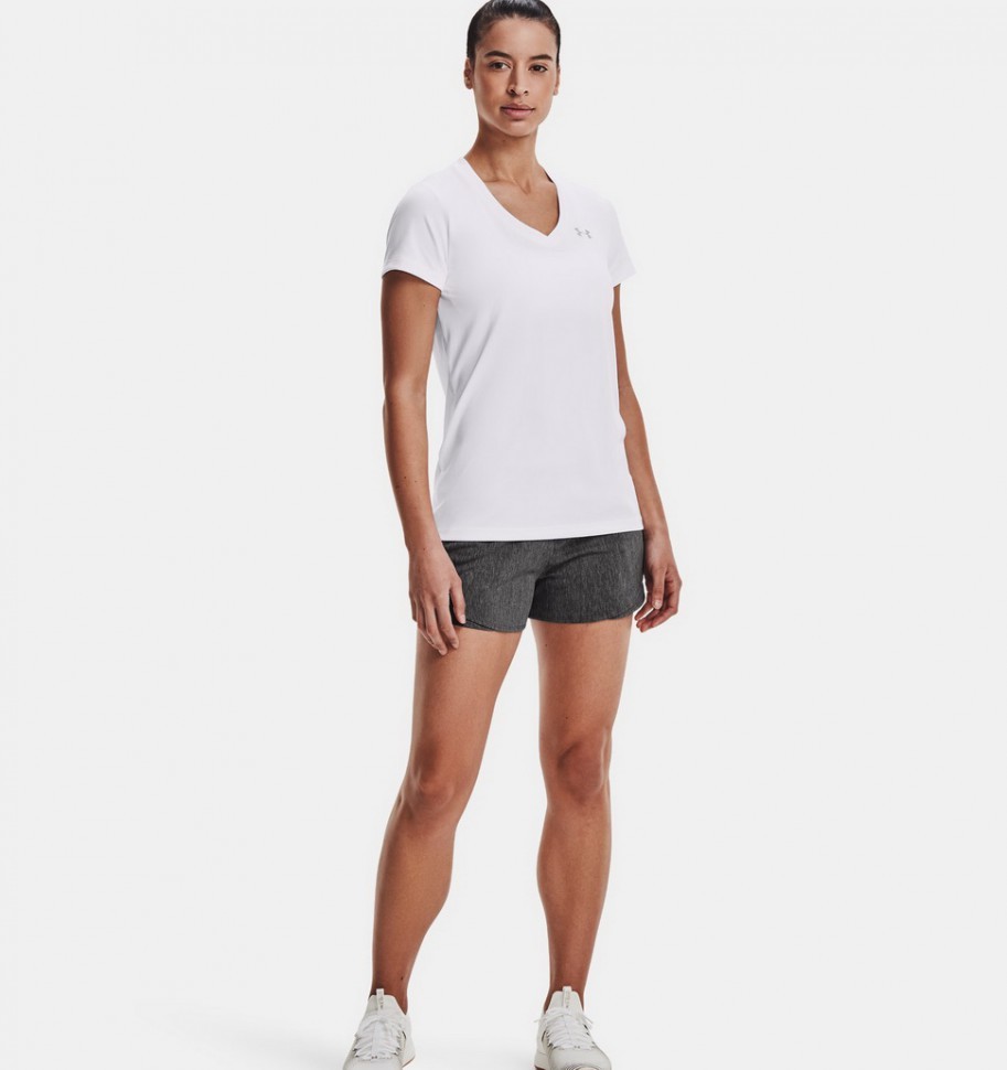Футболка Under Armour Tech Short Sleeve V Neck 1255839-100 в Екатеринбурге  в Екатеринбурге 
