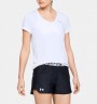 Футболка Under Armour Tech Short Sleeve V Neck 1255839-100
