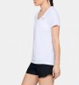 Футболка Under Armour Tech Short Sleeve V Neck 1255839-100