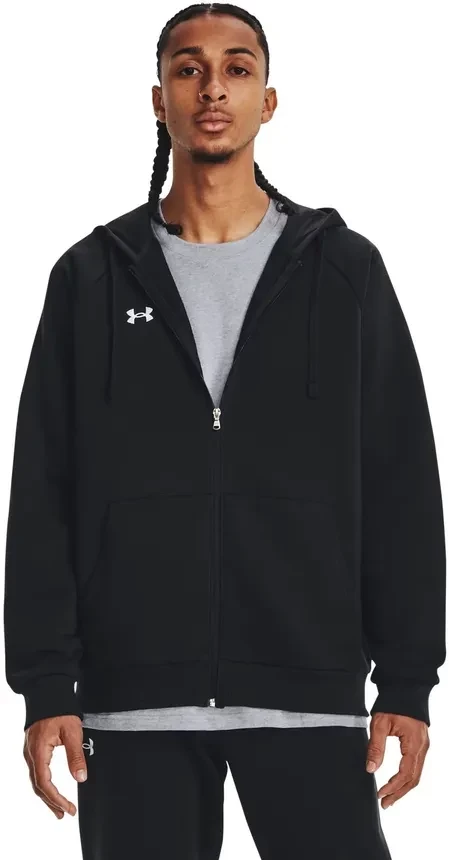 Under Armour UA Rival Fleece FZ Hoodie 1379767 001 9 990 IQON.RU