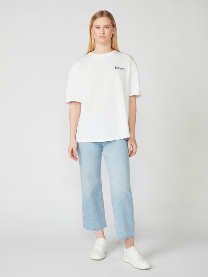 Футболка Lee Cooper MT4A122597BSLC/WHT в Екатеринбурге  в Екатеринбурге 