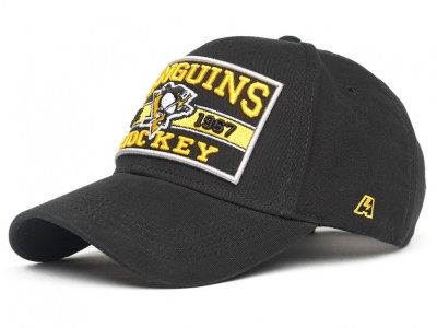 Бейсболка ATRIBUTIKA &amp; CLUB Pittsburgh Penguins, черн. 31098