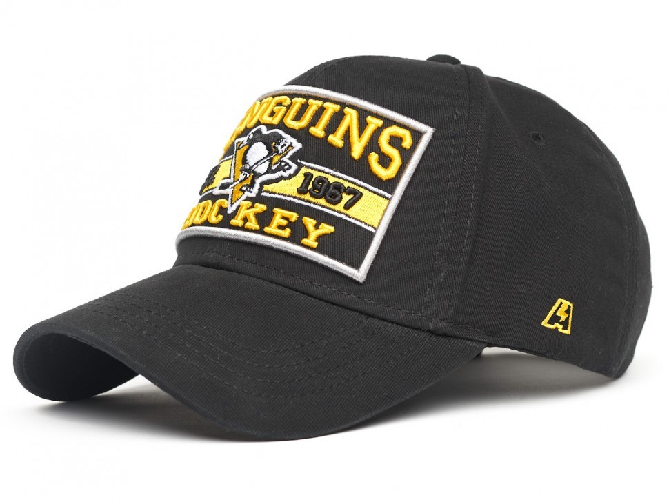 Бейсболка ATRIBUTIKA & CLUB Pittsburgh Penguins, черн. 31098 в Екатеринбурге в Екатеринбурге