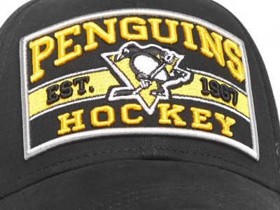 Бейсболка ATRIBUTIKA &amp; CLUB Pittsburgh Penguins, черн. 31098
