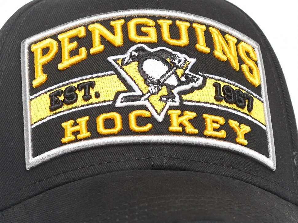 Бейсболка ATRIBUTIKA & CLUB Pittsburgh Penguins, черн. 31098 в Екатеринбурге в Екатеринбурге