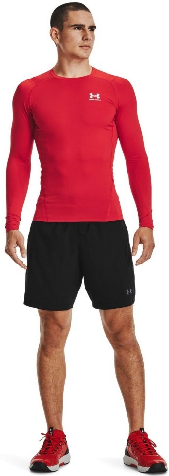 Футболка с длинным рукавом Armour UA HG Armour Comp LS 1361524-600 в Екатеринбурге в Екатеринбурге