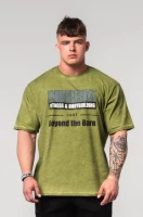 Футболка Nebbia Washed-off Oversized T-shirt HERITAGE 355 Green в Екатеринбурге  в Екатеринбурге 