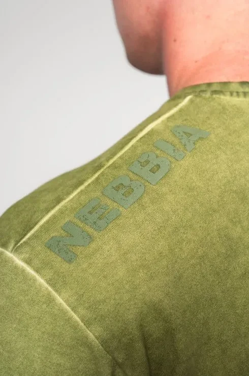 Футболка Nebbia Washed-off Oversized T-shirt HERITAGE 355 Green в Екатеринбурге  в Екатеринбурге 
