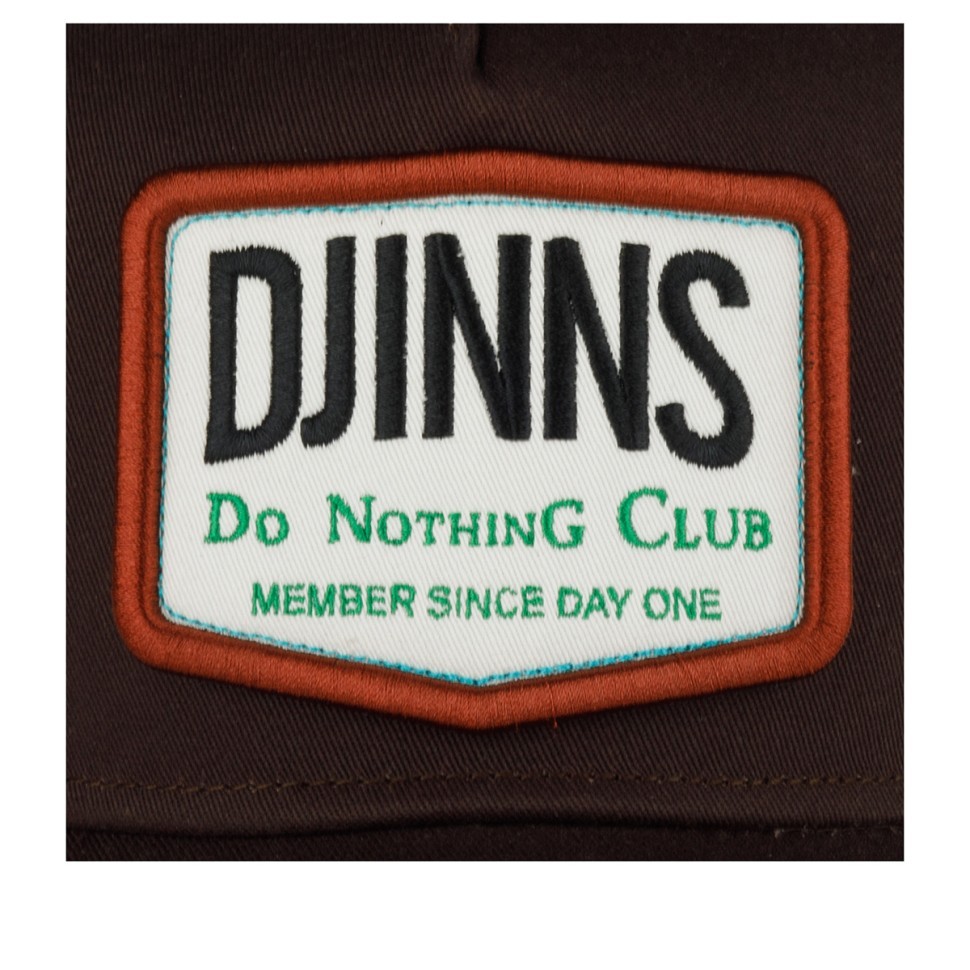 Бейсболка DJINNS HFT Nothing Club 2 HeatDye (темно-коричневый) 50-234-91-00 в Екатеринбурге  в Екатеринбурге 