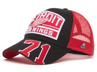 Бейсболка ATRIBUTIKA & CLUB Detroit Red Wings №71, черн.-красн. 31458 в Екатеринбурге  в Екатеринбурге 