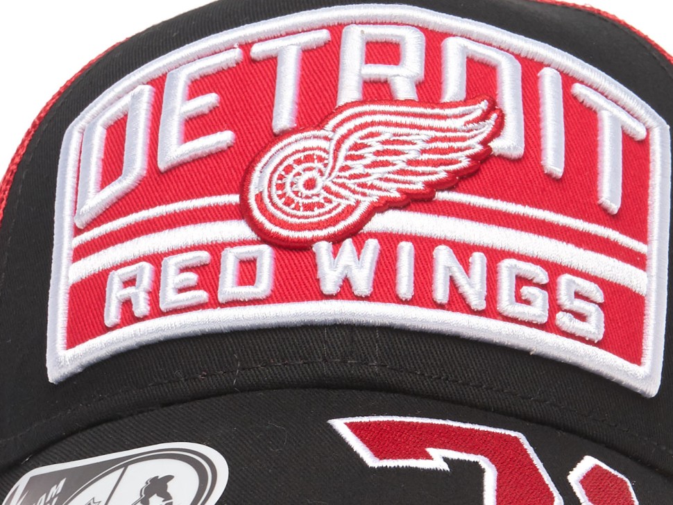 Бейсболка ATRIBUTIKA & CLUB Detroit Red Wings №71, черн.-красн. 31458 в Екатеринбурге  в Екатеринбурге 