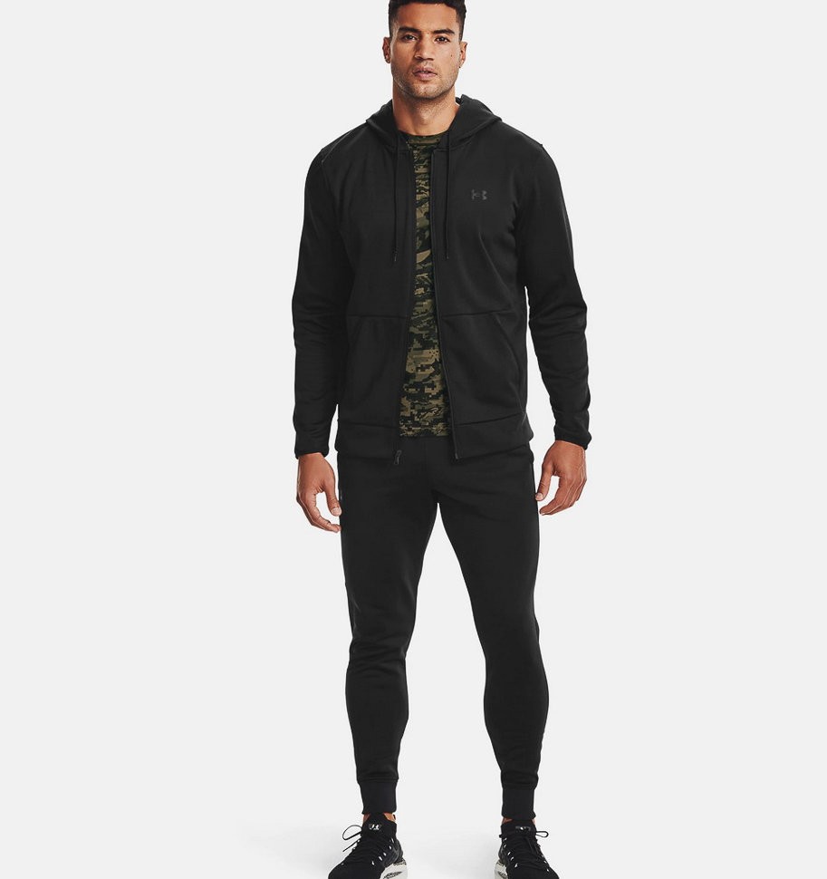 Толстовка Under Armour UA Armour Fleece FZ Hoodie 1357110-001 в Екатеринбурге  в Екатеринбурге 