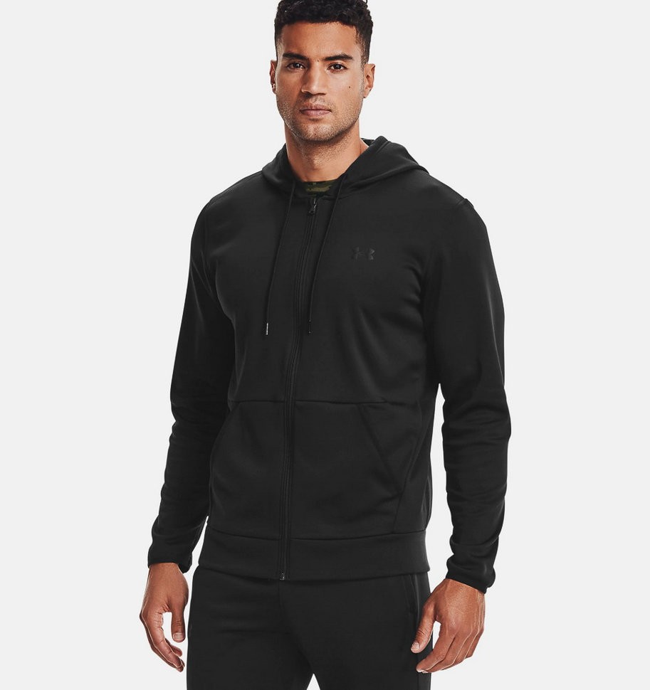 Толстовка Under Armour UA Armour Fleece FZ Hoodie 1357110-001 в Екатеринбурге  в Екатеринбурге 